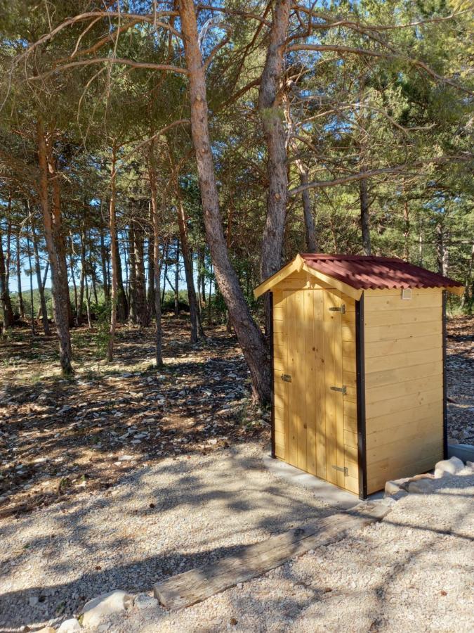 A Ventoux Yourte Monieux Bagian luar foto